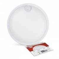 Светильник светодиодный герметичный СПП ОАД-1565-КРУГ 15Вт 6500К 1350лм IP65 140ммс оптико-акустическим датчиком In Home 4690612044026