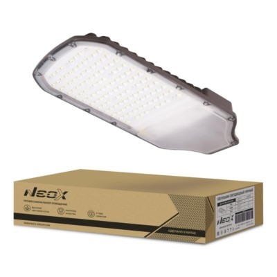 Светильник ДКУ 70Вт 230В 5000К 9800лм 140лм/Вт IP65 линзованный NEOX 4690612038148