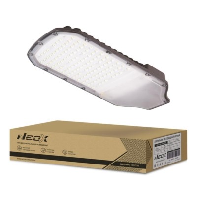 Светильник ДКУ 50Вт 5000К IP65 7000лм 140лм/Вт 230В линзованный NEOX 4690612038797