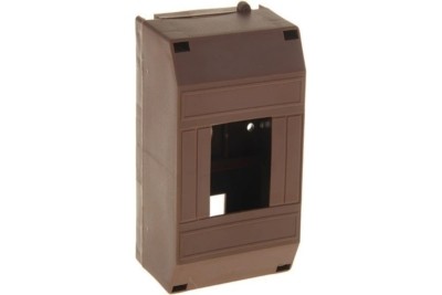 Бокс КМПн на 2-4 модуля темное дерево IP20 Урал Пак БВ-9118075-028