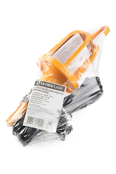 ULTRAFLASH НРБ 01-60-003 лампа-переноска 60Вт 15м PK1