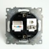 Розетка телевизионная 1-местная (механизм) Stekker GLS00-7106-05 75 Ом 5-862МГц Катрин серебро