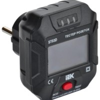 Тестер розеток ST03D ARMA2L 5 IEK A2L5-ST14-03
