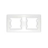 Рамка 2-м Бриллиант горизонт. бел. UNIVersal 7947465