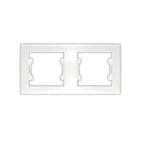 Рамка 2-м Бриллиант горизонт. бел. UNIVersal 7947465