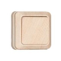 Выключатель 1-кл. ОП Олимп 10А IP20 сосна UNIVersal 5560797