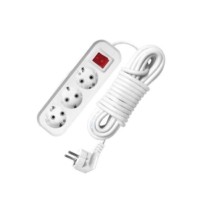 Удлинитель 3х2м с заземл. 16А IP20 S-303 ПВС 3х1 с выкл. UNIVersal 9634418