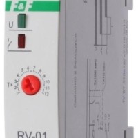 Реле времени RV-01 230В 16А задержка включ. 1..120с 1перекл. IP20 монтаж на DIN-рейке F&F EA02.001.007