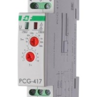 Реле времени PCG-417 2х8А 230В 2НО IP20 звезда-треугольник для пуска электродвиг. монтаж на DIN-рейке F&F EA02.001.020