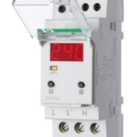 Реле напряжения CP-721 (50-450В 30А 2 модуля IP20 монтаж на DIN-рейке)(аналог УЗМ) F&F EA04.009.003