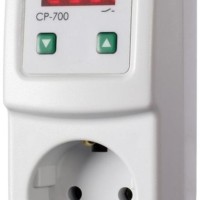 Реле напряжения CP-700 (однофазный; цифровая индикация напряжения тип корпуса вилка-розетка; 150-300В 16А 1NO IP20) F&F EA04.009.010