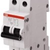 Выключатель автоматический модульный 2п (1P+N) C 10А 6кА SH201 C 10 NA ABB 2CDS211103R0104