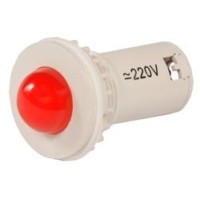Лампа светодиодная коммутаторная СКЛ-11-К-2-220 220В AC/DC d=27 20мКд красн. Электротехник ET510804