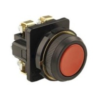 Выключатель кнопочный КЕ-011 У3 исп.2 1з+1р цилиндр IP40 10А 660В красн. Электротехник ET502423