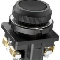 Кнопка КЕ-011/1 2з цилиндр 10А 660В IP40 черн. Электротехник ET507206