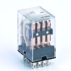 Реле промежуточное ПР-102 3А 24В AC 4 конт. с LED-индикацией DEKraft 23820DEK