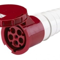 Розетка переносная 235 РП-102 63А 3P+PE+N 380В IP67 DEKraft 26017DEK