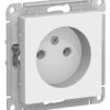 Розетка AtlasDesign без заземл. без шторок 16А механизм лотос SE ATN001341