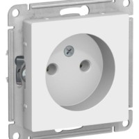 Розетка AtlasDesign без заземл. без шторок 16А механизм лотос SE ATN001341