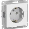 Розетка AtlasDesign с заземл. 16А механизм лотос SE ATN001343