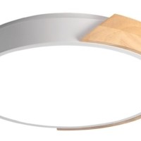 Светильник светодиодный декоративный PPB Scandic-R 24Вт 4000К IP20 d330х50 настенно-потолочный GR/W JazzWay 5037052