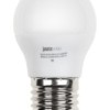 Лампа СДЛ PLED-ECO 5Вт G45 шар 4000К нейтр. бел. E27 400лм 220-240В JazzWay 1036988A