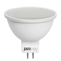 Лампа СДЛ PLED-ECO 5Вт JCDR MR16 4000К нейтр. бел. GU5.3 400лм 220-240В JazzWay 1037107A