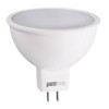 Лампа СДЛ PLED-ECO 5Вт JCDR MR16 3000К тепл. бел. GU5.3 400лм 220-240В JazzWay 1037077A