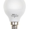 Лампа СДЛ PLED-ECO 5Вт G45 шар 4000К нейтр. бел. E14 400лм 220-240В JazzWay 1036926A