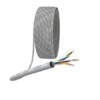 Кабель витая пара U/UTP кат.5E 4х2х24AWG solid CCA PVC Simple сер. (м) Эра Б0044434