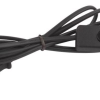 Шнур для бра 1.8м ШВВП 2х0.5 черн. UX-ШВВП-S-1.8m-B ЭРА Б0044072