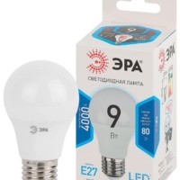 Лампа СДЛ A60-9W-840-E27 грушевидная 720Лм Эра Б0032247