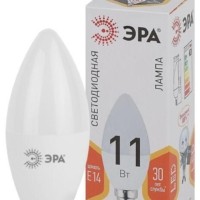 Лампа СДЛ B35-11W-827-E14 свеча 880Лм Эра Б0032980