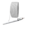 Кабель коаксиальный RG-6U CCS/оплетка Al 48проц. PVC Simple 75Ом бел. (м) Эра Б0044596