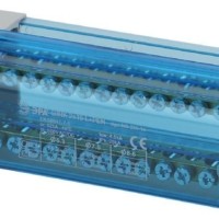 Шины на DIN-рейку в корпусе (кросс-модуль) ШНК 2х15 L+PEN NO-224-14 ЭРА Б0043932