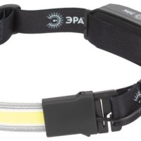 Фонарь светодиодный налобный GA-807 “Кибер” аккумуляторный 10Вт COB 3 режима miscro USB Эра Б0054033