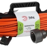 Удлинитель силовой ЭРА UFx-1e-3×1.5-20m на рамке с/з 1-м 20м ПВС 3×1.5мм2