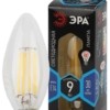 Лампа СДЛ филаментная F-LED B35-9W-840-E14 9Вт B35 свеча 4000К нейтр. бел. E14 Эра Б0046995