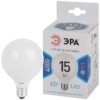 Лампа СДЛ LED G90-15W-4000K-E27 G90 15Вт шар 4000К нейтр. бел. E27 декор. Эра Б0049078