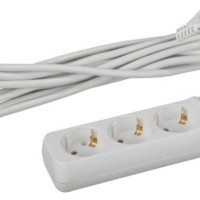 Удлинитель сетевой 3х3м с/з 16А IP20 U-3es-3m-3х1 ПВС 3х1 с выкл. Эра Б0028378
