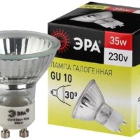 Лампа галогенная GU10-JCDR (MR16) 35Вт-230В ЭРА C0027385