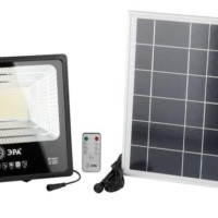 Прожектор светодиодный уличный на солн. бат. 150W, 1500 lm, 5000K, с датч. движения, ПДУ, IP65 (