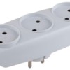 Разветвитель сетевой 3 гнезда б/з 10А IP20 SP-3-W бел. Эра C0045527