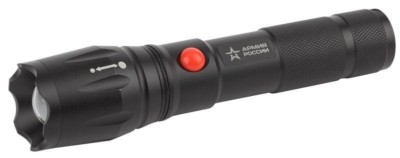 Фонарь светодиодный универсальный MA-701 АРМИЯ РОССИИ “Калибр” 5Вт регулир. фокус светонакопитель Li аккум. ЗУ 220В алюм. блист. Эра Б0030192