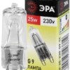 Лампа галогенная G9-JCD-25-230В-Cl 25Вт капсула G9 230В Эра C0027376