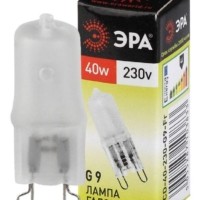 Лампа галогенная G9-JCD-40-230В-Fr 40Вт капсула G9 230В Эра C0027368