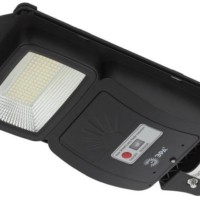 Консольный светильник на солн. бат.  SMD 20W с датч. движ. ПДУ 400 lm 5000К IP65