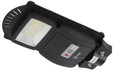 Консольный светильник на солн. бат.  SMD 20W с датч. движ. ПДУ 400 lm 5000К IP65