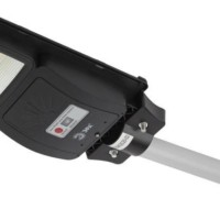 Консольный светильник на солн. бат.  SMD  с кронштейном  20W с датч. движ.  ПДУ  400lm 5000К IP65