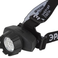 Фонарь светодиодный налобный GB-604 18хLED 3хAAA 4 реж. черн. блист. ЭРА Б0031384